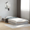 Hegedus graues Bettgestell 75x190cm (Holz)
