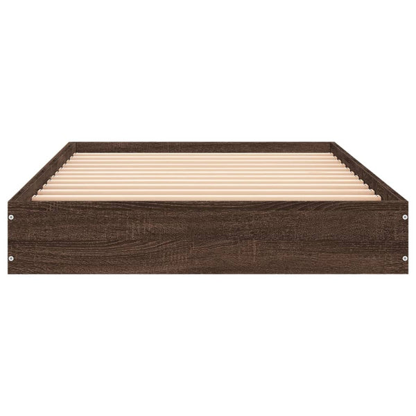 Hegedus brauner Bettrahmen 75x190cm (Holz)