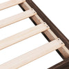 Hegedus brauner Bettrahmen 75x190cm (Holz)