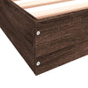 Hegedus brauner Bettrahmen 75x190cm (Holz)