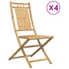 Taitettavat puutarhatuolit Budomir 46x66x99cm (4 kpl bambu)