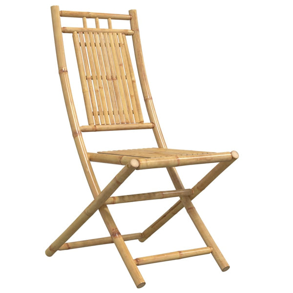 Taitettavat puutarhatuolit Budomir 46x66x99cm (4 kpl bambu)