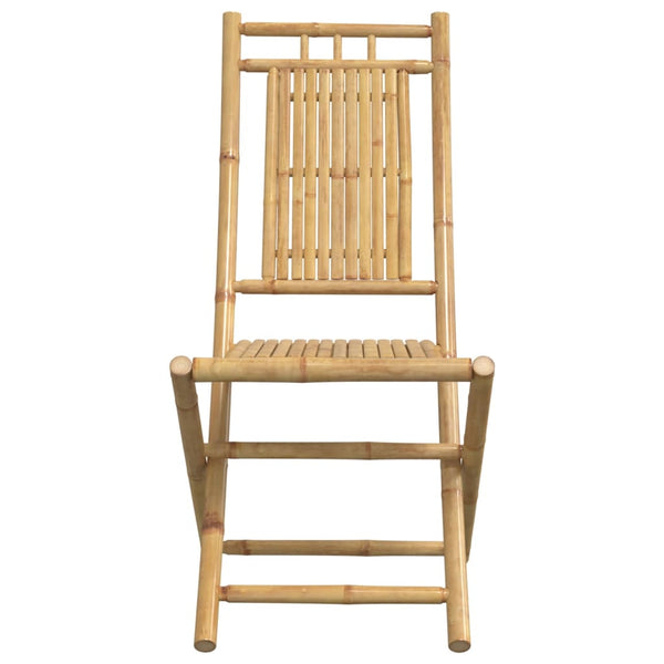 Taitettavat puutarhatuolit Budomir 46x66x99cm (4 kpl bambu)