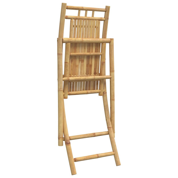 Taitettavat puutarhatuolit Budomir 46x66x99cm (4 kpl bambu)