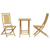 3-teiliges Strand-Bistro-Set (Bambus)