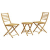 Bistro-Set Farnash (Bambus, 3-teilig)