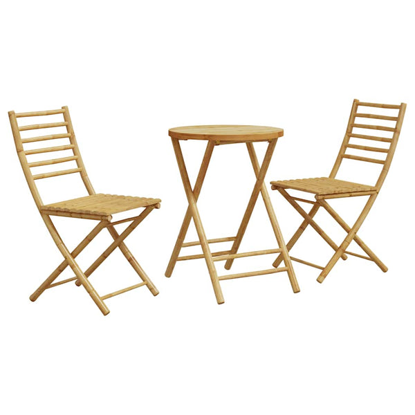 Bambus Hoza Bistro-Set (3-teilig)