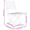 Bambus Hoza Bistro-Set (3-teilig)