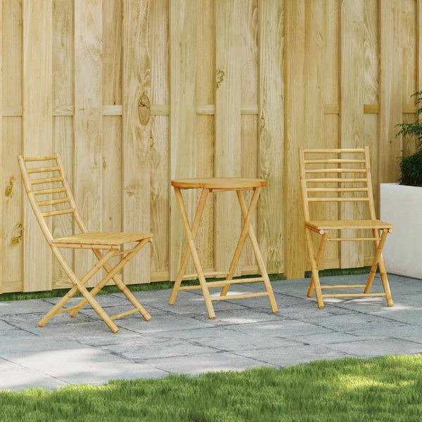 Bambus Hoza Bistro-Set (3-teilig)