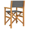 Graue Klappregiestühle Mosnenilor (2 Stück Teak)