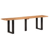 Sitzbank Ronela 160 cm (Akazienholz und Stahl)