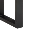 Bank Ronela 160 cm (grobes Mangoholz und Stahl)