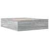 Graues Bettgestell 160x200cm Hegedus (Holz)