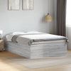 Graues Bettgestell Hegedus 140x190cm (Holz)