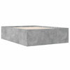 Bettrahmen Hegedus 135x190cm Holz betongrau