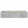 Bettrahmen Hegedus 120x190cm, Betongrau (Holz)