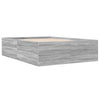 Graues Bettgestell Hegedus 120x190cm (Holz)
