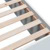 Bettgestell Hegedus 100x200cm, weiß (Holz)