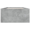 100x200cm Bettgestell Hegedus (Holz, betongrau)