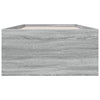Bettgestell Hegedus 90x200cm grau (Holz)