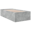Bettgestell Hegedus 90x190cm (Holz, Betongrau)