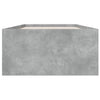 Bettgestell Hegedus 90x190cm (Holz, Betongrau)