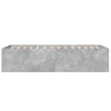 Bettgestell Hegedus 90x190cm (Holz, Betongrau)