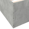 Bettgestell Hegedus 90x190cm (Holz, Betongrau)