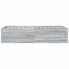 Graues Bettgestell 90x190cm Hegedus (Holz)
