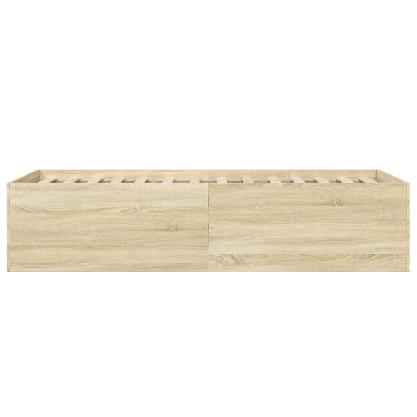 Bettrahmen Hegedus 75x190cm Sonoma-Eiche (Holz)