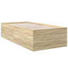 Bettrahmen Hegedus 75x190cm Sonoma-Eiche (Holz)