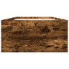 75x190cm Bettgestell Hegedus aus Eiche smoked (Holz)