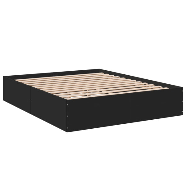 Hegedus Bettrahmen 150x200cm schwarz (Holz)