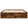 Hegedus Bettgestell Räuchereiche 150x200cm (Holz)