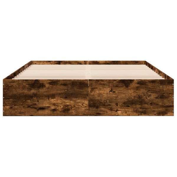 Hegedus Bettgestell Räuchereiche 150x200cm (Holz)