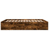 Hegedus Bettgestell Räuchereiche 150x200cm (Holz)
