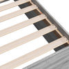 Bettrahmen Hegedus 140x200cm grau (Holz)