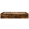 Hegedus 120x200cm Räuchereiche Bettrahmen (Holz)
