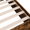 Hegedus 120x200cm Räuchereiche Bettrahmen (Holz)