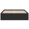 Hegedus Bettgestell 120x190cm schwarz (Holz)