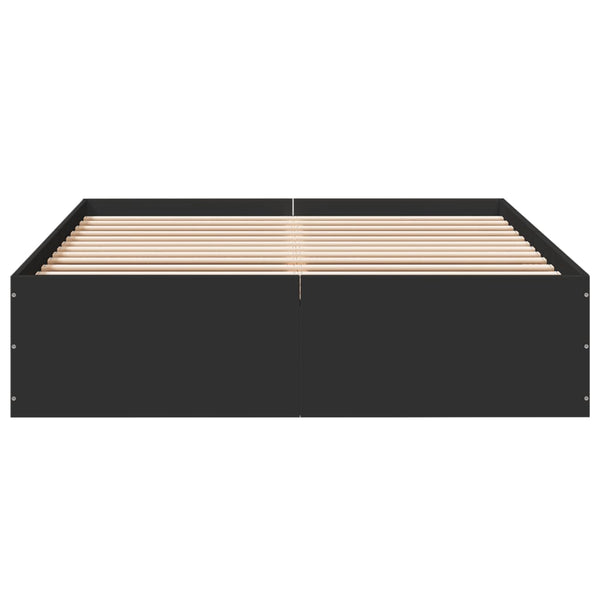 Hegedus Bettgestell 120x190cm schwarz (Holz)