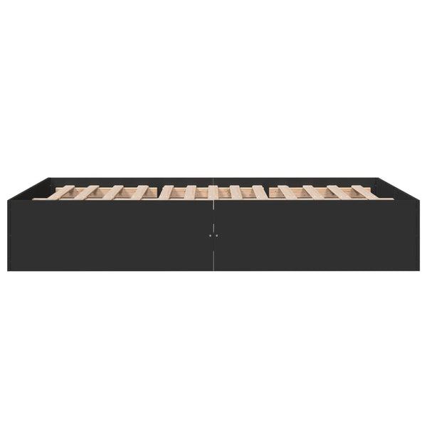 Hegedus Bettgestell 120x190cm schwarz (Holz)