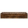Bettrahmen Hegedus Räuchereiche 100x200cm (Holz)
