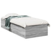Graues Bettgestell Hegedus 100x200cm