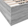 Hegedus Bettgestell grau 90x190cm (Holz)