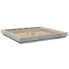 Bettrahmen Elmer 180x200cm, betongrau (Holz)