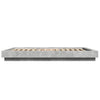 Betongrauer Bettrahmen Elmer 140x200cm (Holz)