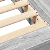 Graues Bettgestell Elmer 140x200cm (Holz)