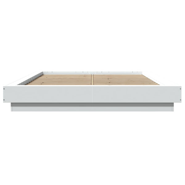Weißes Bettgestell Elmer 120x200cm (Holz)