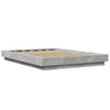 Bettrahmen Elmer 120x200cm betongrau (Holz)